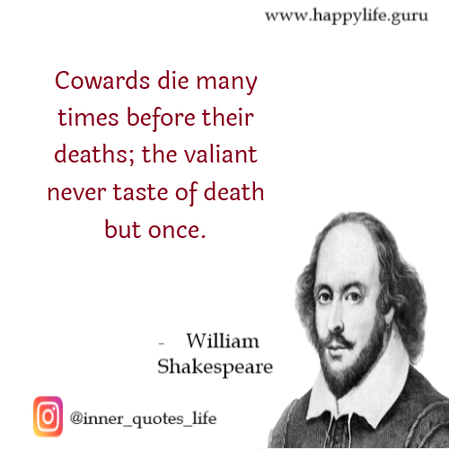 william shakespeare quotes on coward
