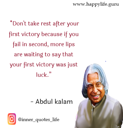dont-take-rest quotes by abdul kalam