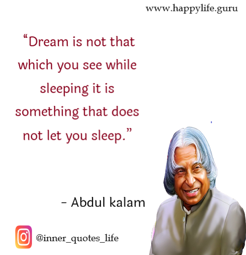 dream-is-not-what quotes