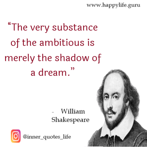 william shakespeare quotes on dream